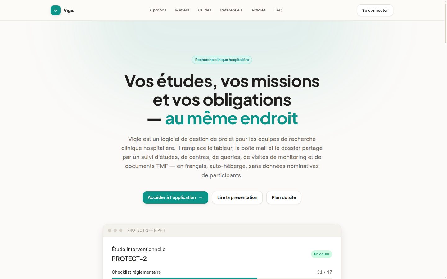 Vigie Clinique
